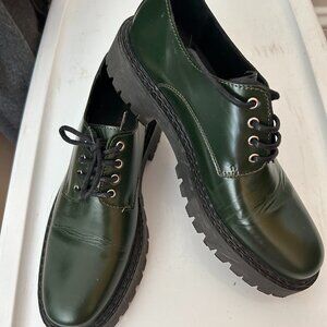 Maeve Oxford Lace-Up Flats